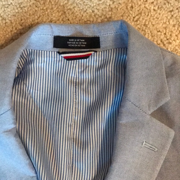 Tommy Hilfiger Boys' Oxford Blazer Jacket - Picture 4 of 7